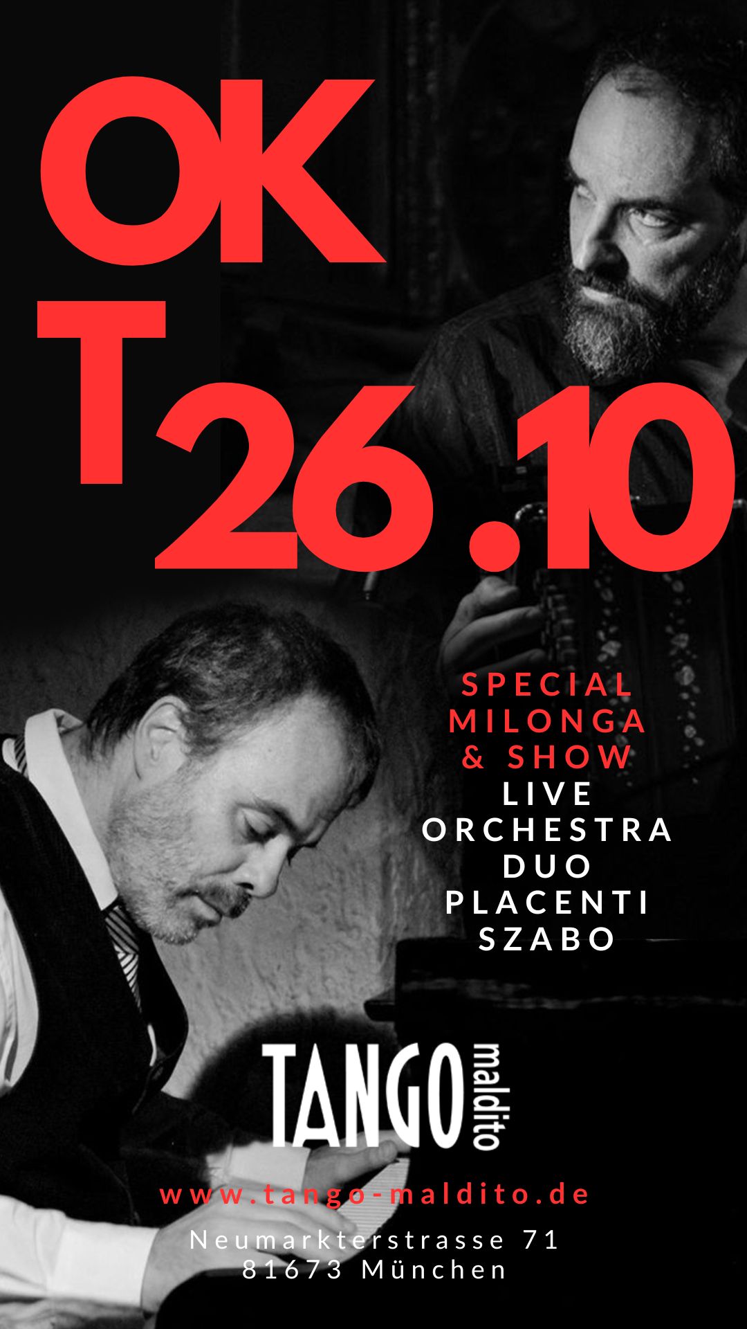 TANGO maldito | hector & Silvina und Duo Placenti Szabo